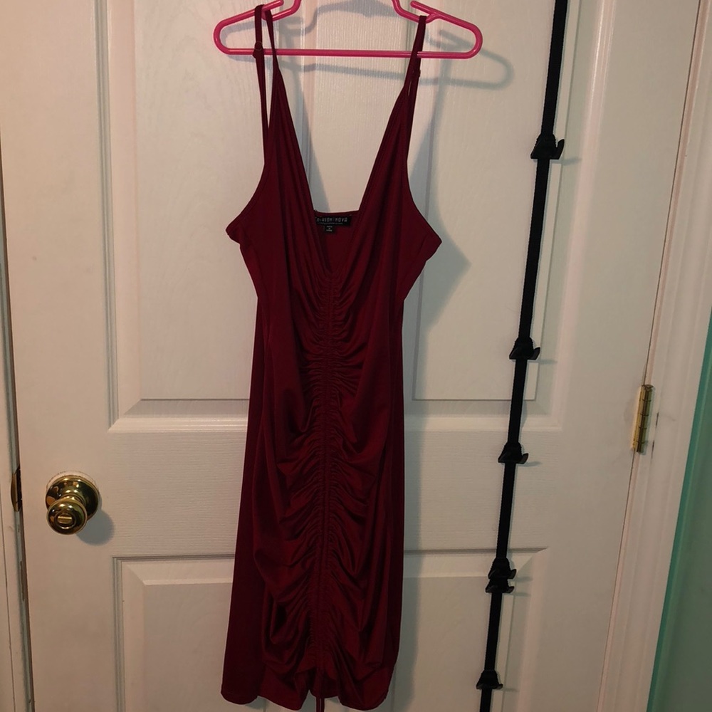 Lace up dress